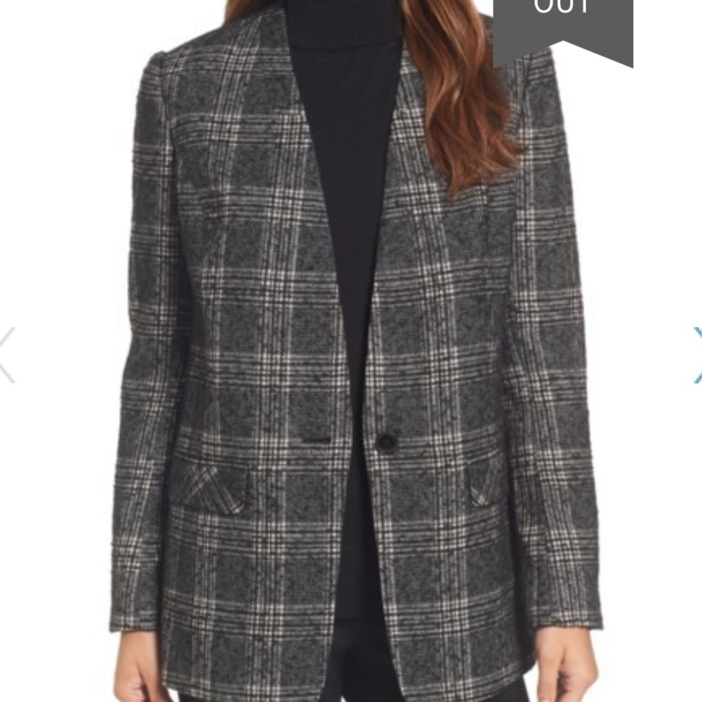Halogen Glen Plaid Jacket